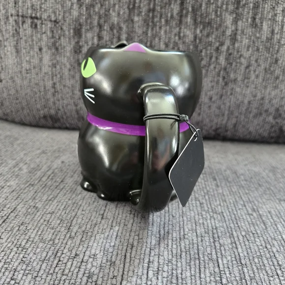Tim Hortons 2025 Halloween Black Cat Mug New - Picture 3 of 9